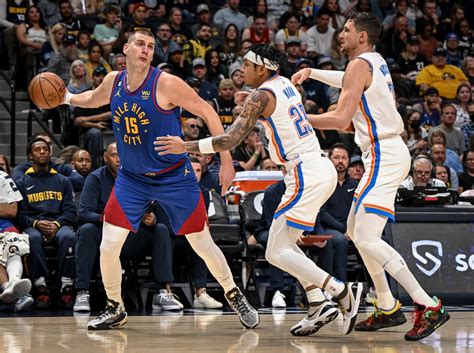 Nikola Jokic makes more NBA history, Nuggets survive Thunder on second ...