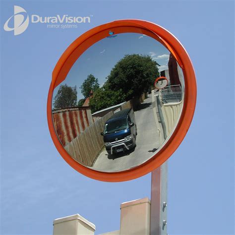 1000mm DeLuxe Traffic Stainless Steel Convex Mirror