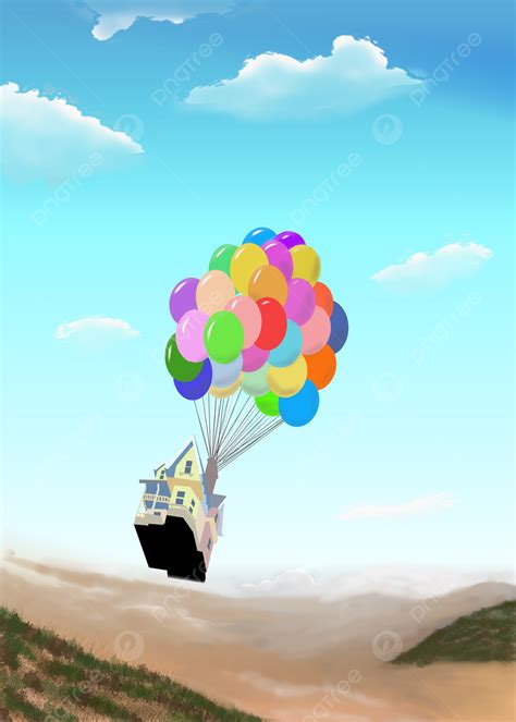 Up House Balloons Wallpaper