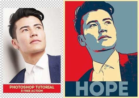 (FREE) Obama Hope Poster Generator | TUTORIAL & PS ACTION - Photoshop ...