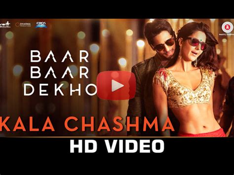 Kaala Chasma Song, Baar Baar Dekho Kaala Chasma Song, Kaala Chasma, - Filmibeat