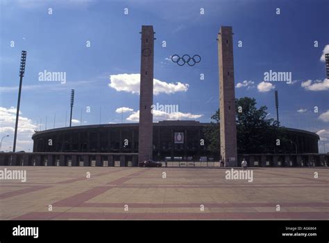 Berlin olympic stadium hi-res stock photography and images - Alamy