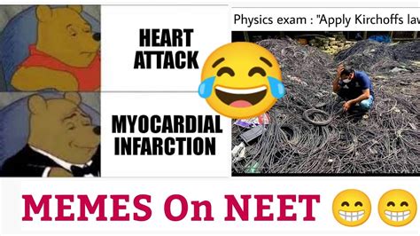 #20 Memes On NEET & Medical Students | PCMB memes | Funny NEET JEE memes | NEET EXPLORER - YouTube