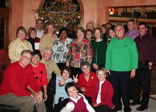 office christmas party group photo | All these people tell m… | Flickr