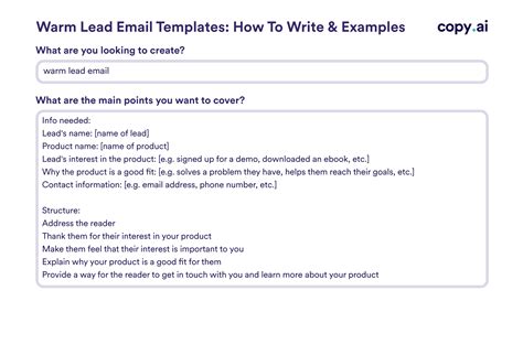 Warm Lead Email Templates: How To Write & Examples