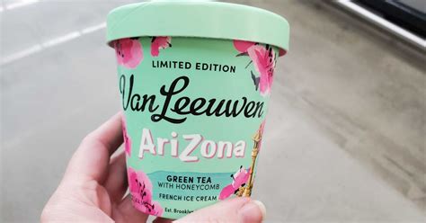 NEW Limited Edition Van Leeuwen Ice Cream Flavors Including Arizona Tea ...