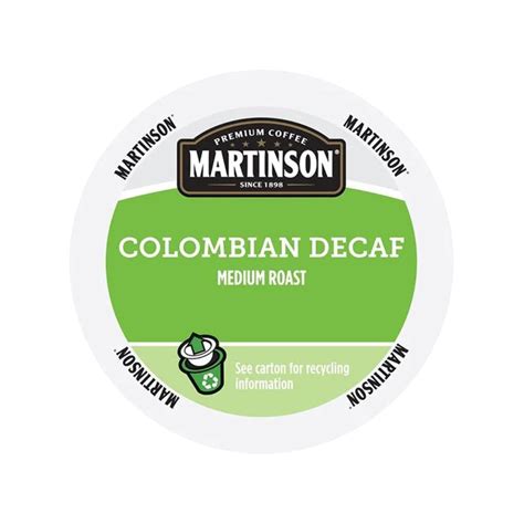 Martinson Coffee Decaf Colombian Single-Serve Coffee Pods – The Kitchen Barista & Gifts