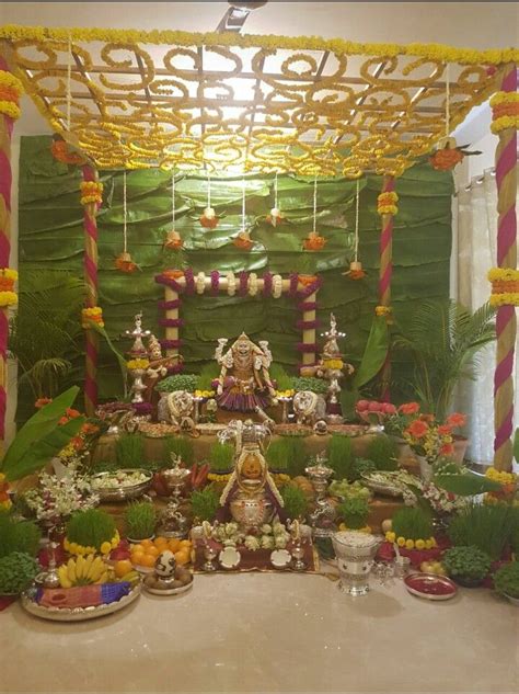 Lakshmi | Goddess decor, Temple decor, Festival decorations