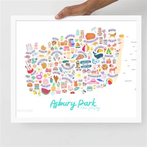 Asbury Park Poster - Etsy