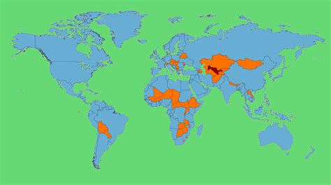 Landlocked Countries and Capitals - ExcelNotes