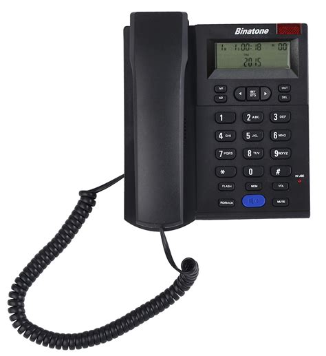 Buy Binatone Concept 700 Corded Landline Phone (Black) Online at desertcartOMAN