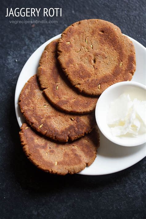 gur ki roti recipe | punjabi jaggery roti recipe | meethi gud ki roti ...