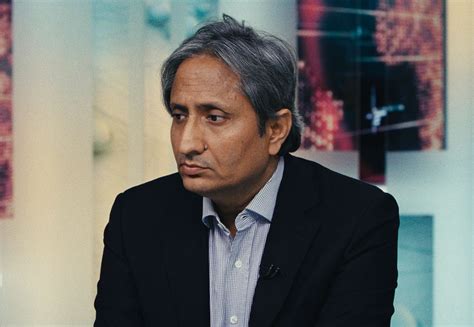 NDTV journalist Ravish Kumar puts in his papers