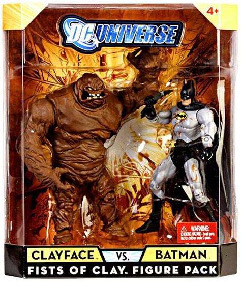 DC Universe Clayface Vs Batman Exclusive Action Figures Mattel Toys - ToyWiz