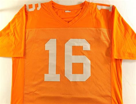 Peyton Manning Signed Tennessee Jersey (Steiner COA) | Pristine Auction