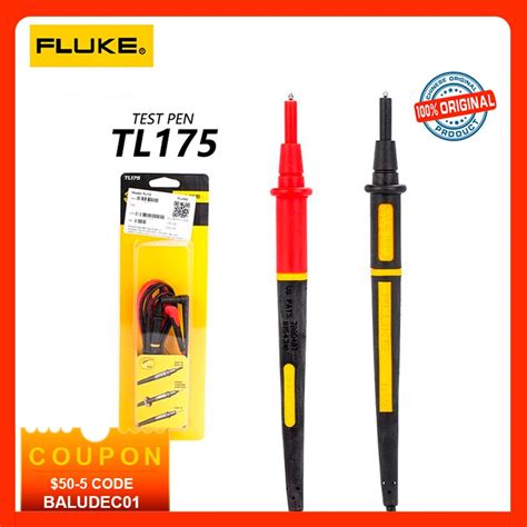 Fluke Multimeter Test Leads Tl30 Tl175 High Grade Silicone Soft Multimeter/clamp ...