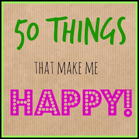 50 things that make me happy - Tin Box Traveller