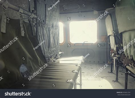 Inside Military Transport Helicopter Stock Photo 655601254 | Shutterstock