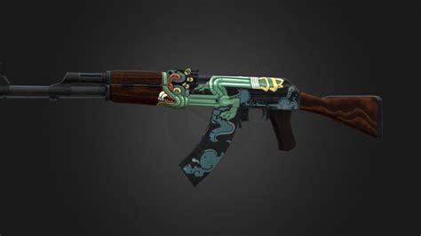 AK-47 | Fire Serpent - 3D model by CS2Items.pro (@csgoitems.pro ...