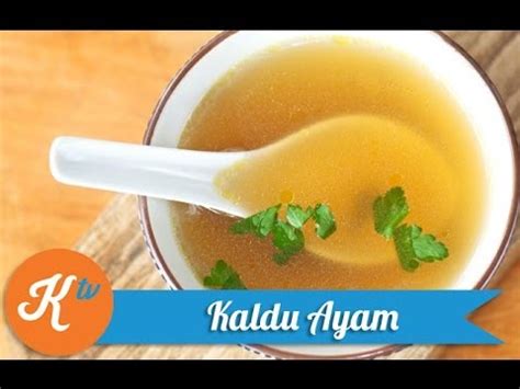 Resep Kaldu Ayam (Chicken Stock/Mirepoix Recipe Video) - YouTube