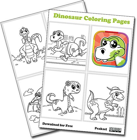 Dinosaur Coloring Pages