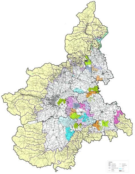 Detailed Map of Piedmont - MapSof.net