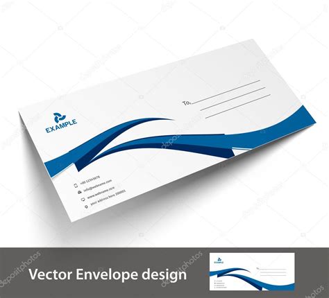 Paper envelope templates for your project design, vector illustration ...