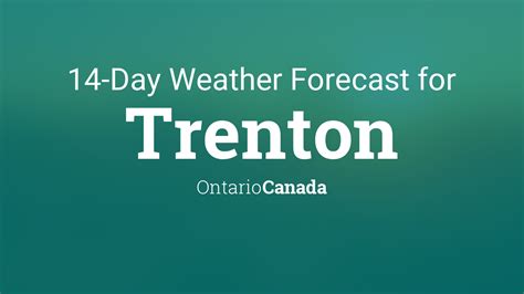 Trenton, Ontario, Canada 14 day weather forecast