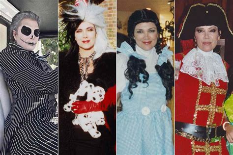 Kris Jenner Looks Back at Her Favorite Halloween Costumes