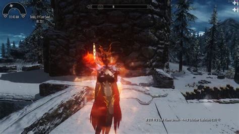 Skyrim Mod - Red Flame Arrows Mod Test - YouTube