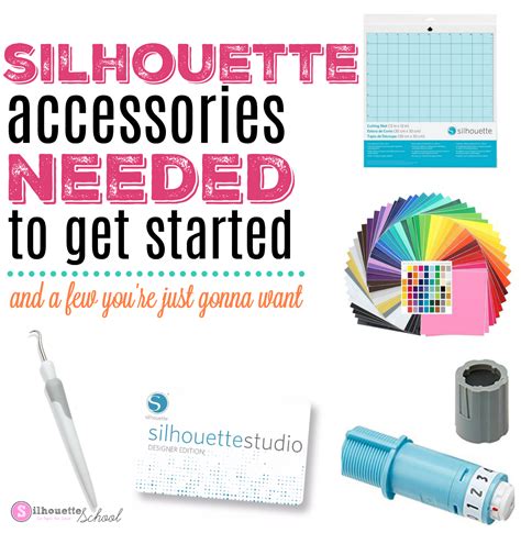 15 Silhouette Accessories You Need (and Want) to Get Started ...