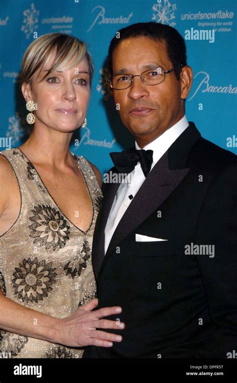 Bryant gumbel and wife hilary quinlan hi-res stock photography and ...