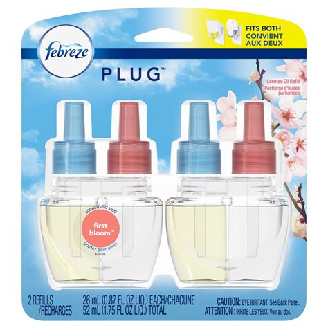 Febreze Plug In Air Freshener And Odor Eliminator, Scented Oil Refill And Oil Warmer, Linen Sky ...