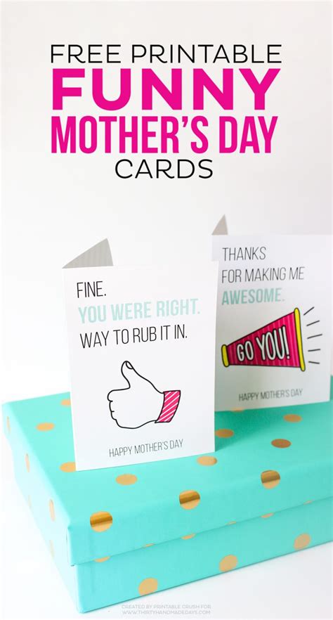 Printable Mother's Day Cards