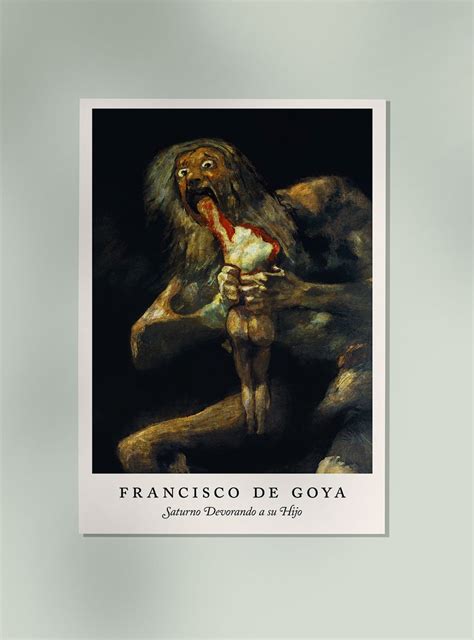 Saturno Devorando a su Hijo de Francisco de Goya – Kuriosis Fine Art GmbH