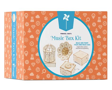 Music Box Stem Kit Diy Arts and Crafts STEM Projects for Kit Great ...