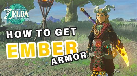 How to get Ember Armor Set Zelda: Tears of the Kingdom - YouTube