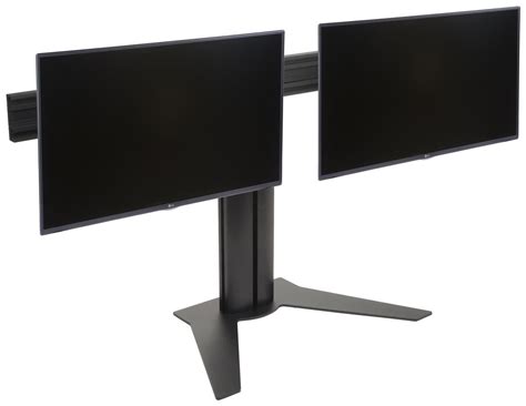 Red Oak Dual Screen Monitor Stand Monitor Stand Diy M - vrogue.co