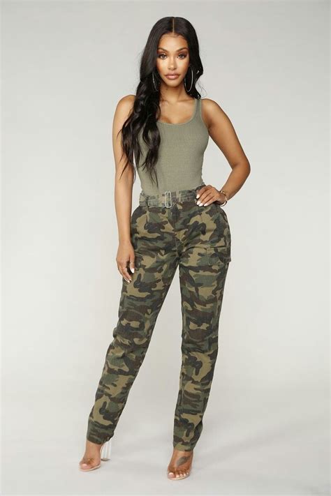 Pin by Arian singh on fashion nova | Camo fashion, Camo pants, Army green pants outfit