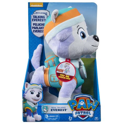 PAW Patrol, Real Talking Everest Plush | PAW Patrol