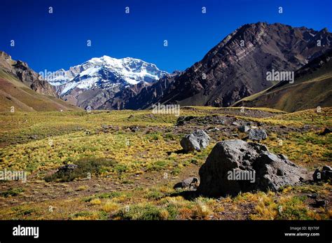 Aconcagua National Park, Argentina Stock Photo - Alamy