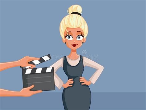 Actress Cartoon Stock Illustrations – 1,100 Actress Cartoon Stock Illustrations, Vectors ...