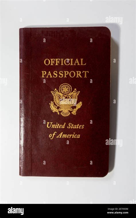 Official US Government passport Stock Photo - Alamy