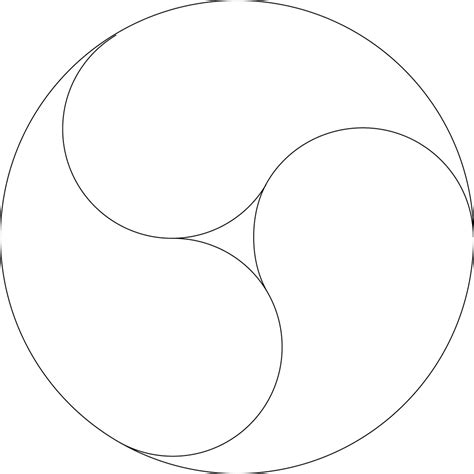 3 Yin Yang Design Symbols In A Circle | ClipArt ETC