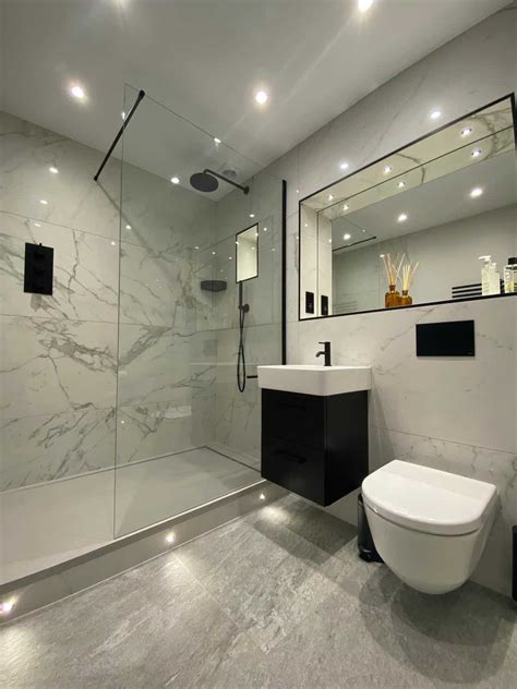 Luxury marble en suite shower room - Studio One South West | Luxury Tailor-made Bathrooms & Wet ...