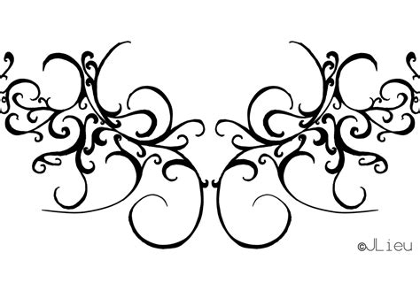 16 Swirl Line Vector Art Images - Encapsulated PostScript, Free Vector Art Swirls and Fancy ...