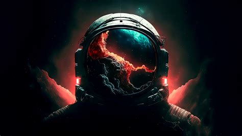 3.840 x 2.160‬] AI-Generated Astronaut Illustration Wallpaper for PC - Heroscreen
