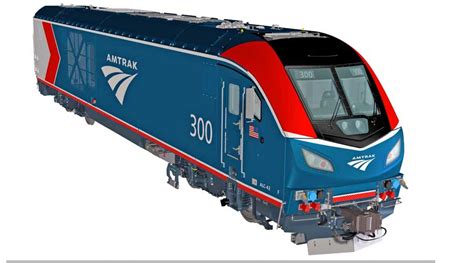 Rail News - Amtrak unveils paint scheme for new diesel locomotives. For Railroad Career ...