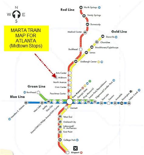 Marta Map Marta Subway Map United States Of America - vrogue.co
