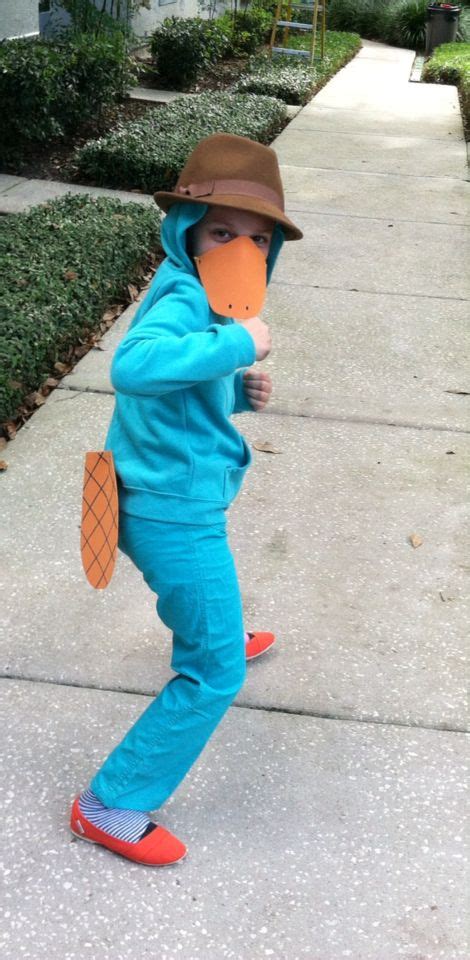 Homemade Perry the Platypus costume! | Perry the platypus, Book week ...